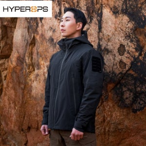 하이퍼옵스남자 바람막이 자켓 스텔스 후디 - 등산 아웃도어 택티컬 잠바