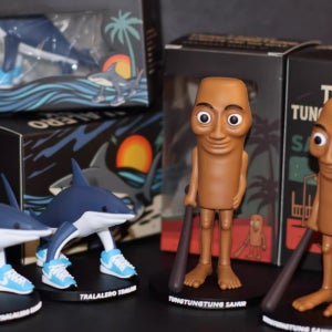 이탈리안 브레인롯 굿즈 AI밈 퉁퉁퉁 사후르 피규어 TungTungTung Sahur