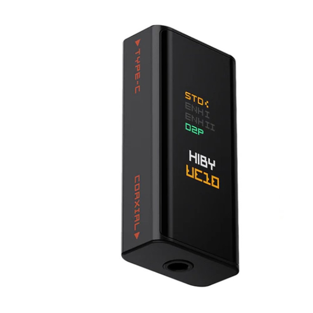 하이비 HiBy UC10 휴대용 DAC 꼬다리 덱 블랙