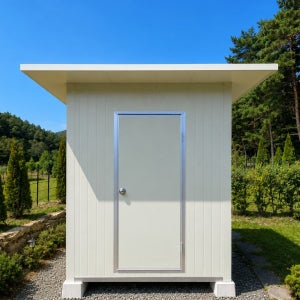 2X2X2.4M 조립식창고 맞춤형 샌드위치패널 농막용 체류형쉼터 제작 설치