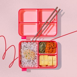 코코라커 캔디팟 도시락통 (+채반 깍지 포함) 소풍 어린이 유치원 초등 밀프랩 용기 보냉백