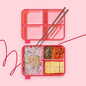 코코라커 캔디팟 도시락통 (+채반 깍지 포함) 소풍 어린이 유치원 초등 밀프랩 용기 보냉백