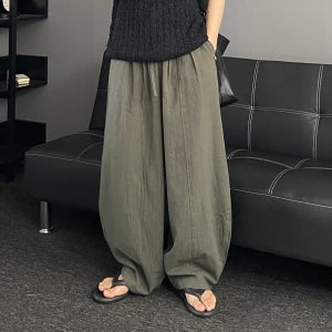 남자린넨바지 벌룬팬츠 여름긴바지