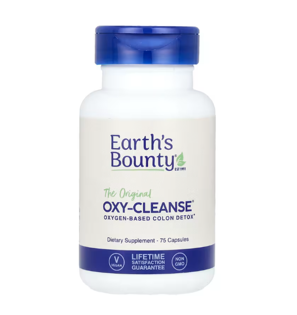 Earth’s Bounty 옥시클렌즈 콜론 디톡스 75 캡슐 <b>Oxy-Cleanse</b>