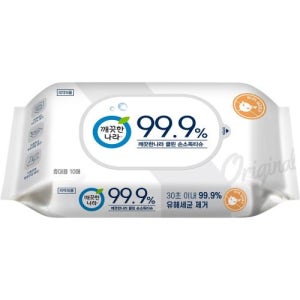 깨끗한나라 소독물티슈 SWT-ANT0033A클린손소독티슈10매50개