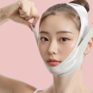 주걱턱 교정기 얼굴 사각턱 비대칭 안면 턱관절 교정 장치