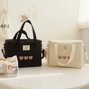 쉐베베 피크닉 이유식 간식 쿨러 보냉백 가방 트리플 쉐고미 아이보리