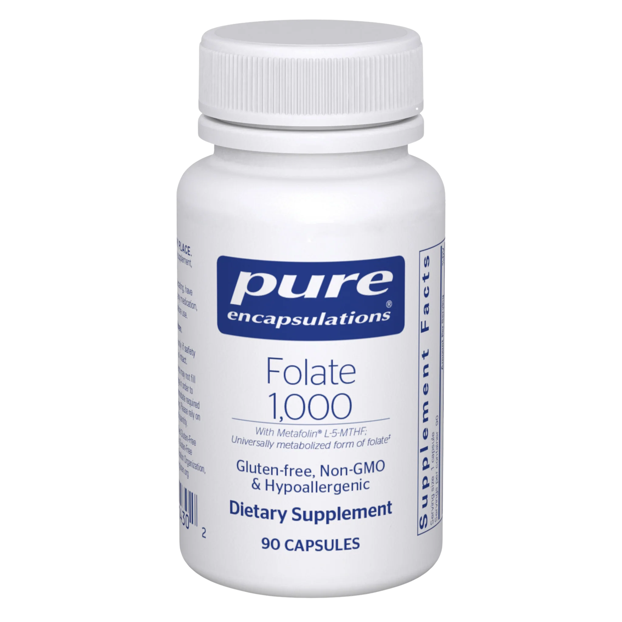 <b>퓨어인캡슐레이션</b> 활성<b>엽산</b> 1,000 Folate1,000 90캡슐, 1개