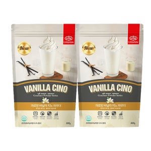 까로망 치노 파우더 바닐라라떼, 500g, 2개