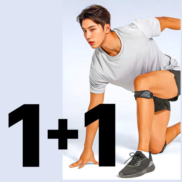 인피니티 한줄 무릎보호대 1+1 러닝 슬개골 연골 관절 배드민턴 등산 마라톤 테니스