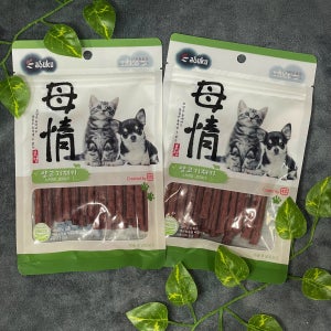 아스쿠 모정 강아지 고양이 져키 간식 양고기, 140g, 10개