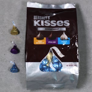 허쉬 키세스 초콜릿 어소트먼트 900g 대용량 밀크 쿠앤크 물방울모양 초콜릿