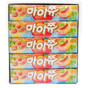 크라운 마이쮸 써니피치 44gX15개입