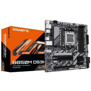 GIGABYTE AM5 AMD 라이젠 B850M DS3H PCIE5.0 GEN5 게이밍 메인보드 DP HDMI TYPE-C