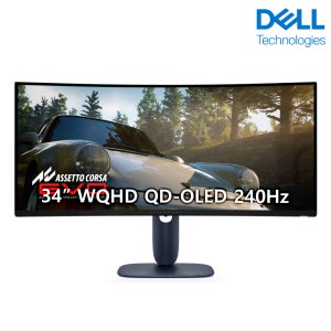 델 에일리언웨어 AW3425DW 게이밍 모니터 QD-OLED패널 240Hz 0.03ms