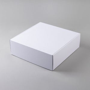 정사각형 튼튼한 대형박스 무지 택배상자 소량 10개, 화이트