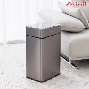 신일 스마트 센서휴지통 모션 자동쓰레기통 기저귀 주방 냄새차단 30리터 SLTB-W30T