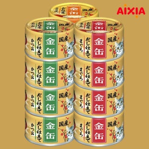 아이시아 금관 진육수 고양이캔 3종콤보, 70g, 12개