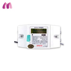 옴니 계량기 단상2선 80A 좌우타입