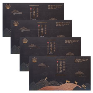 이경제 진흑염소 70ml x 30포 x 4박스 4개월분