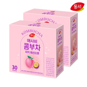 동서 애사비 콤부차 피치 패션프룻 30개입 2개
