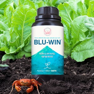 블루윈 비료 식물 영양제 배추 수박 쪽파 상추 마늘 관주 액상 키토산 퇴비 500ml 1개