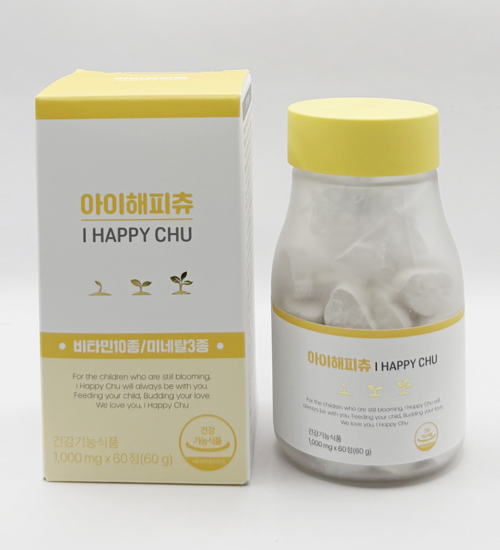 해피토리 <b>아이해피츄</b> 1000mg x 60정 (1박스)