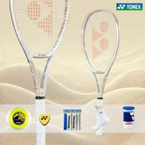 요넥스 브이코어GAME 샌드베이지 입문용 여성 테니스라켓