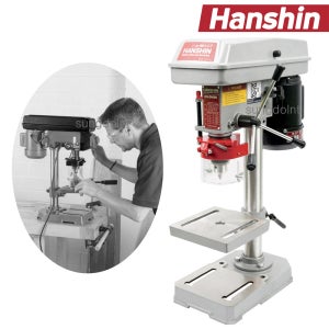 hanshin 드릴링머신 조립완제품 DM10 (1-13mm) 5단 속도조절 보루방 탁상드릴