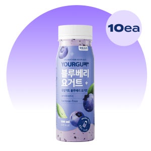 유얼거트 블루베리 요거트 190mlx10개 세트