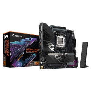 GIGABYTE AM5 AMD 라이젠 B850M AORUS ELITE WIFI6E PCIE5.0 GEN5 게이밍 메인보드 DP TYPE-C