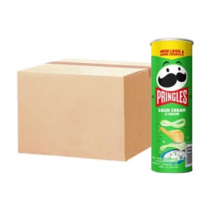 바삭한 켈로그 프링글스 양파맛, 110g, 12개