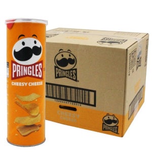 바삭한 켈로그 프링글스 치즈 맛, 110g, 12개