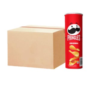 바삭한 켈로그 프링글스 오리지널맛, 110g, 12개