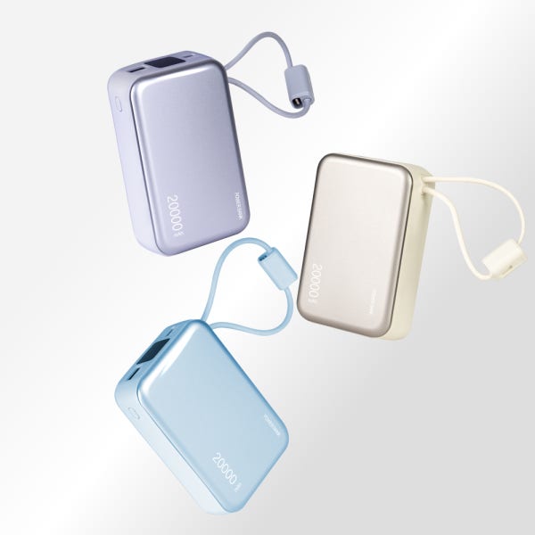 코노 보조배터리 20000mAh 미니 기내반입 고속충전 대용량 22W PB20A 골드