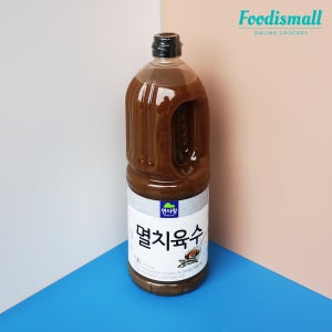 면사랑 전문점용 17배 농축 만능 멸치육수 1.8L 멸치국물