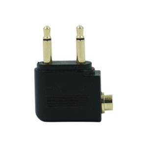 비행기 AUX 어댑터 항공 이어폰 잭