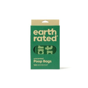 earth rated 얼스레이티드 풉백 Poopbags 손잡이 배변봉투 120매