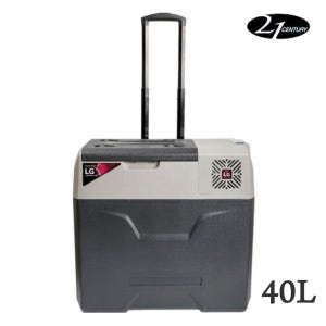 차량용 냉장고 충전배터리 LG컴프레셔 야외 캠핑용 무선 냉장고 쿨러 40L(리터)