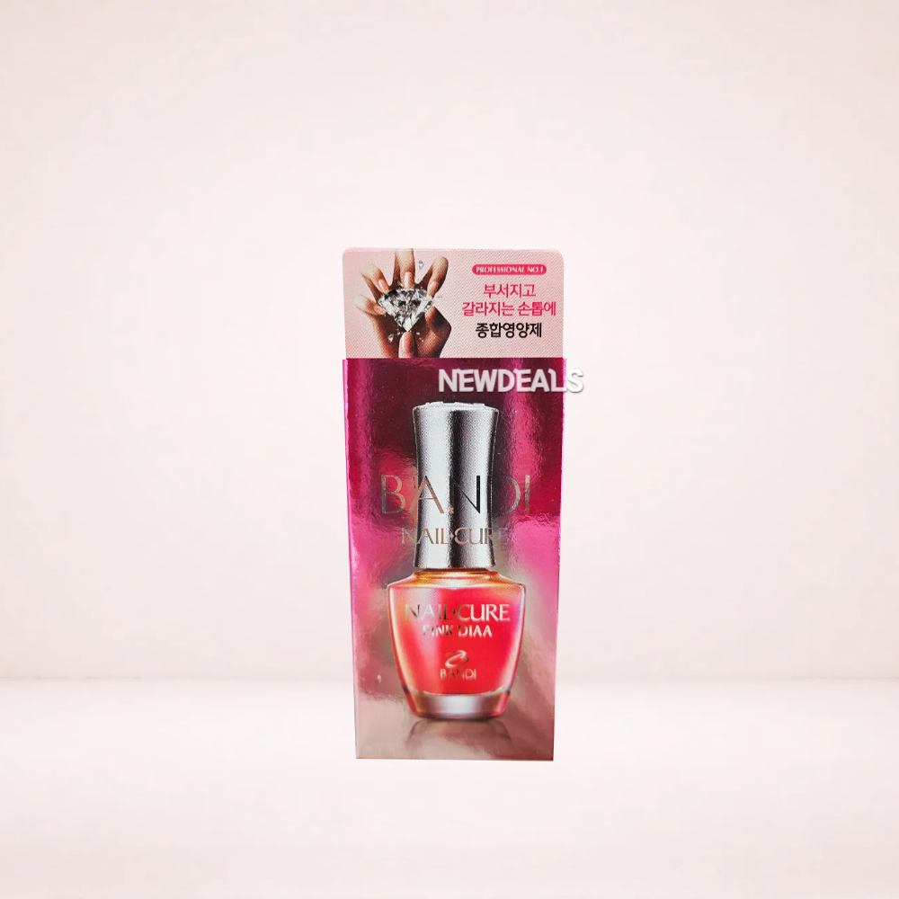 반디 핑크다이아 <b>손톱</b>영양제 본품 7ml 극손상 <b>손톱</b>강화제 영양