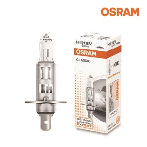 오스람 클래식 자동차 할로겐 램프 전조등 안개등 1P H1