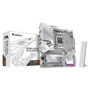 GIGABYTE AM5 AMD 라이젠 B850M AORUS ELITE WIFI6E ICE PCIE5.0 GEN5 게이밍 메인보드 DP TYPE-C