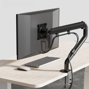 모니터암 모니터 거치대 베사홀 스탠드 고중량 세로형 두꺼운책상