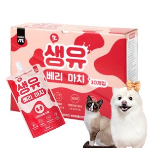 마이베프 생유베리마치 강아지 고양이 우유 신장건강, 200ml, 10개