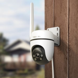 티피링크 4G LTE SIM카드 지원 실외용 회전형 카메라 야간 풀컬러CCTV Tapo C501GW