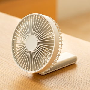 빅팬 접이식 무선 휴대용 손 선풍기 탁상스탠드 서큘레이터 BLDC 걸이형 BIGFAN16 클래식화이트