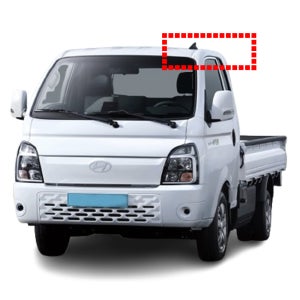 화물차 썬바이저 포터2 EV 크롬 K691