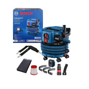 보쉬 GAS18V-12MC 충전 진공 청소기 베어툴 18V 바이터보 건습식 집진기