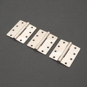 상신 일반경첩 실버 S700 3K VN R 4035 1조 3EA 나비경첩 쓰리너클 방문 목문