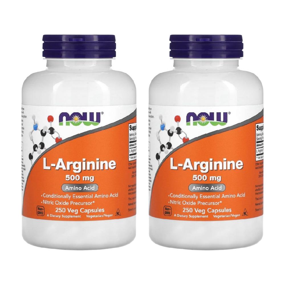 1+1 나우푸드 <b>L-아르기닌</b> 500mg 베지캡슐250정 l<b>아르기닌</b> 아르기니 아르지닌